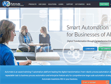 Tablet Screenshot of networkautomation.com